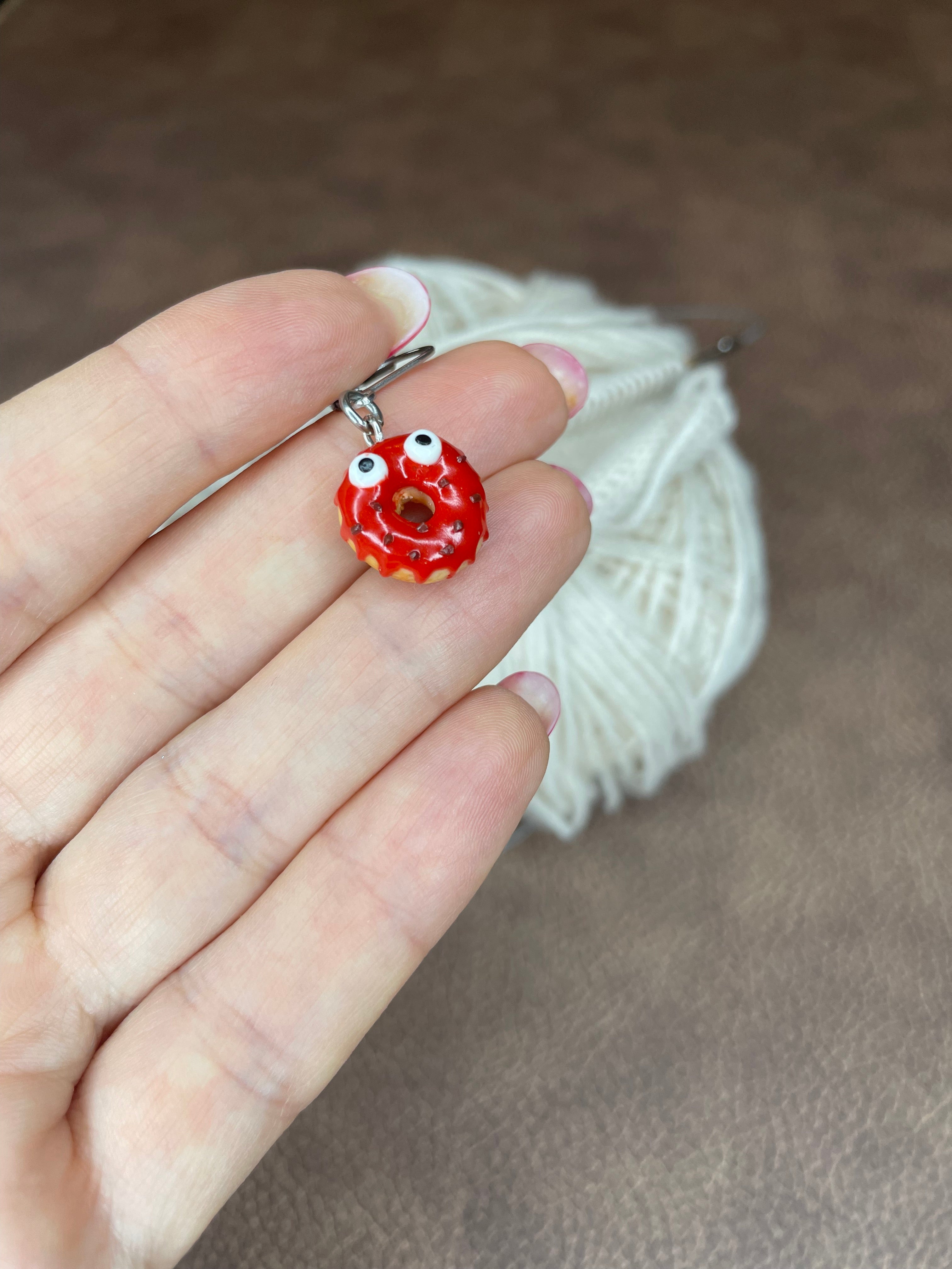 Maschenmarkierer – Einzelstück Halloween 🎃 | Handmade | Wähle dein Design