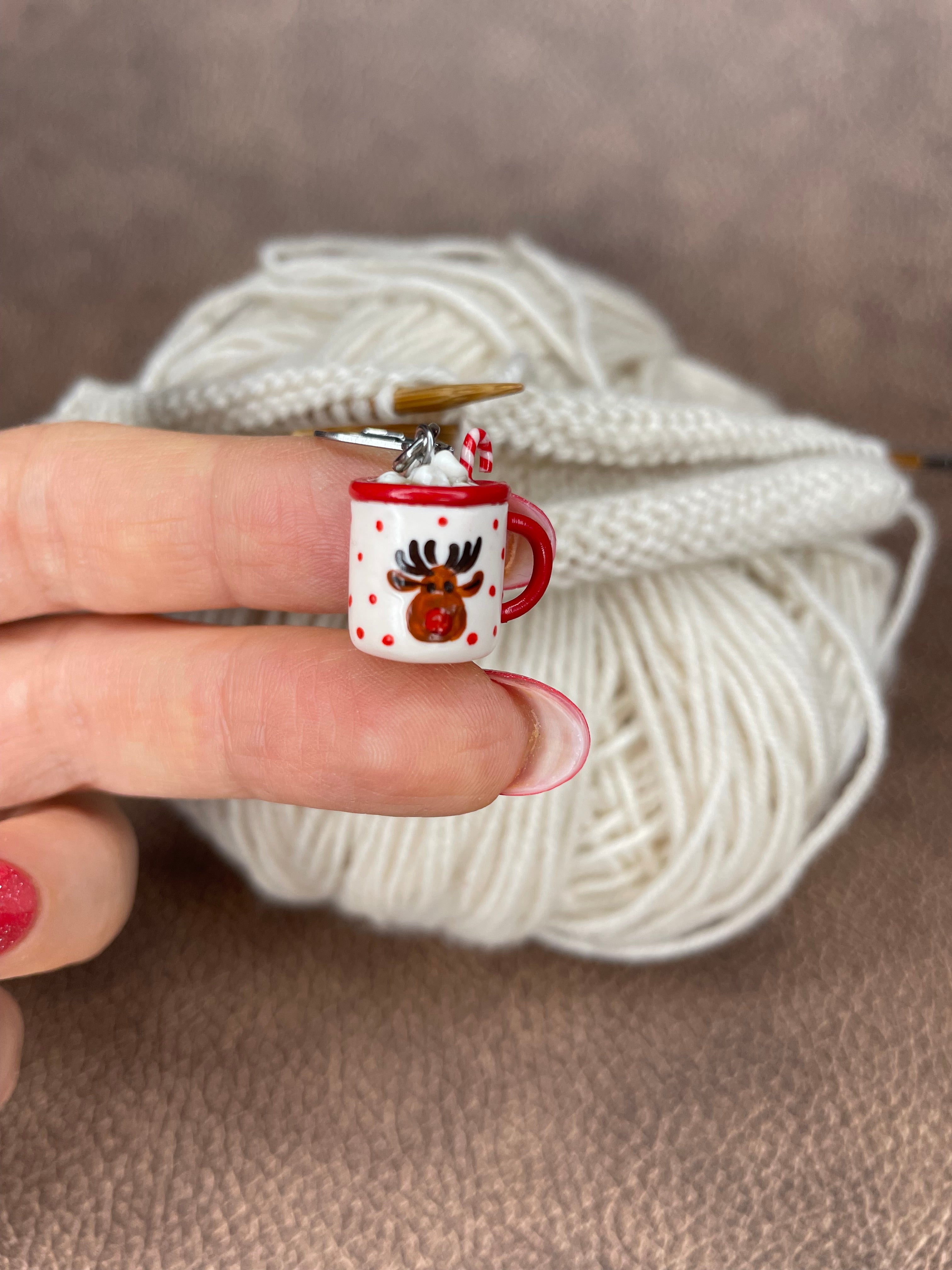 Maschenmarkierer – Weihnachten 🎄 | Handmade | Wähle dein Design