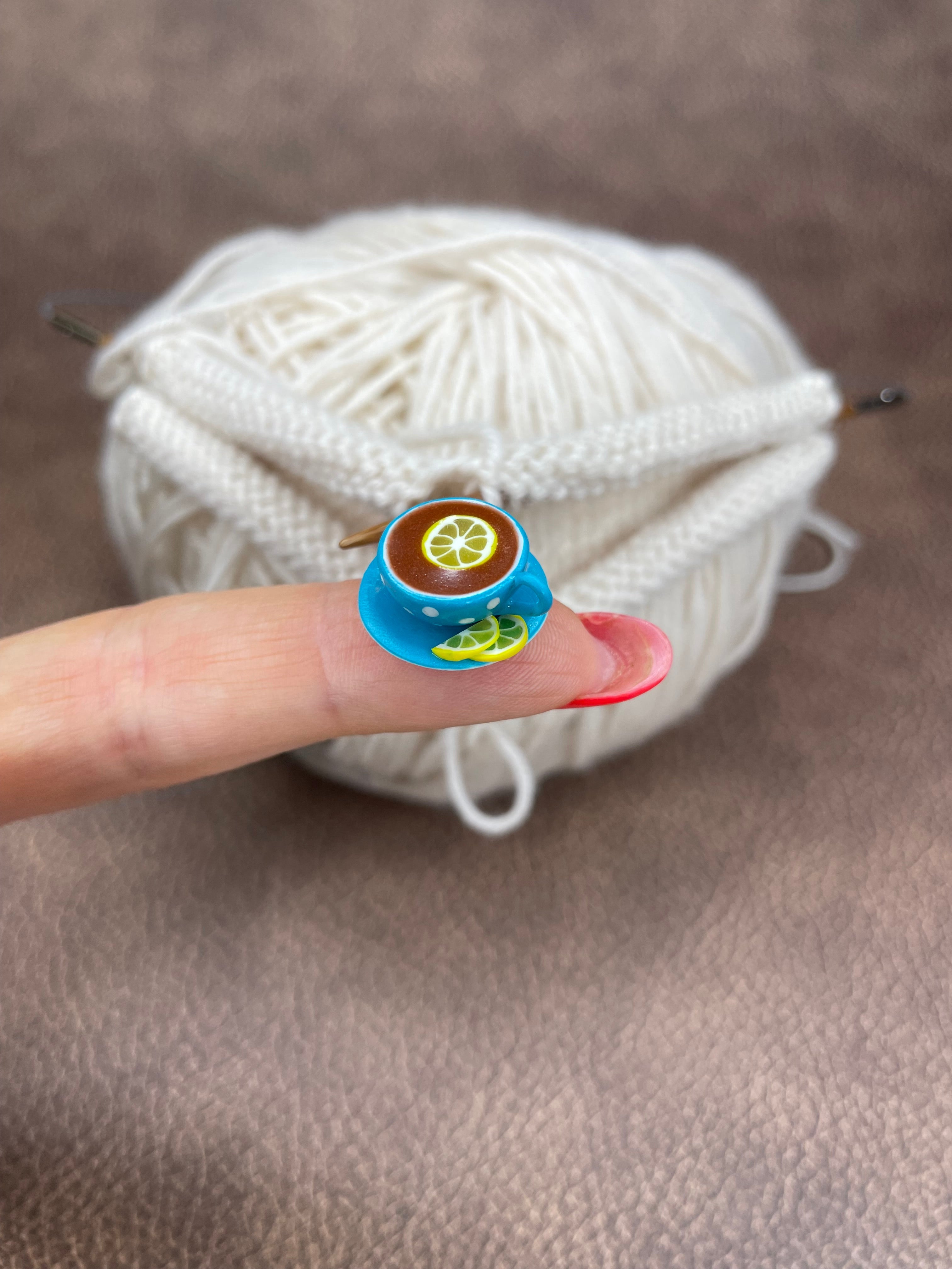 Maschenmarkierer – Einzelstück Süßes 🍩 | Handmade | Wähle dein Design