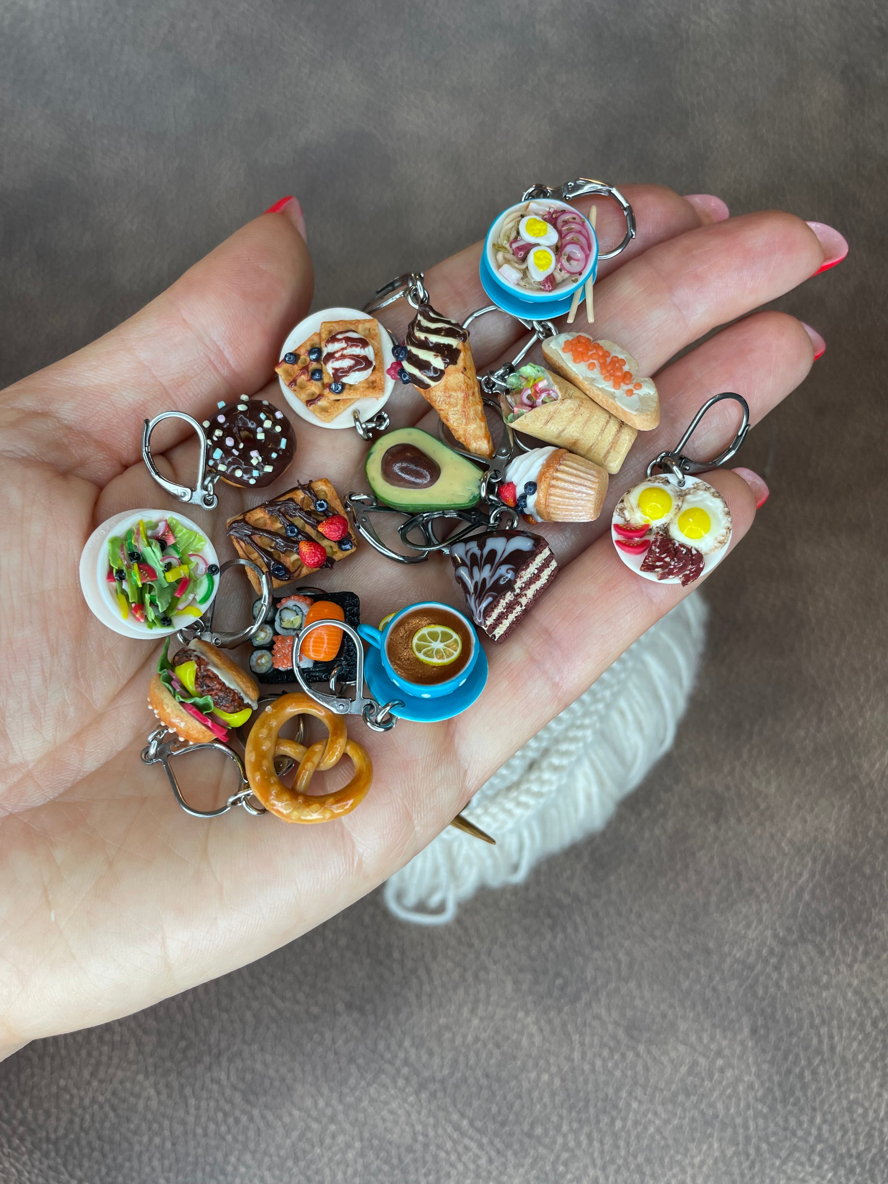 Maschenmarkierer – Einzelstück Süßes 🍩 | Handmade | Wähle dein Design