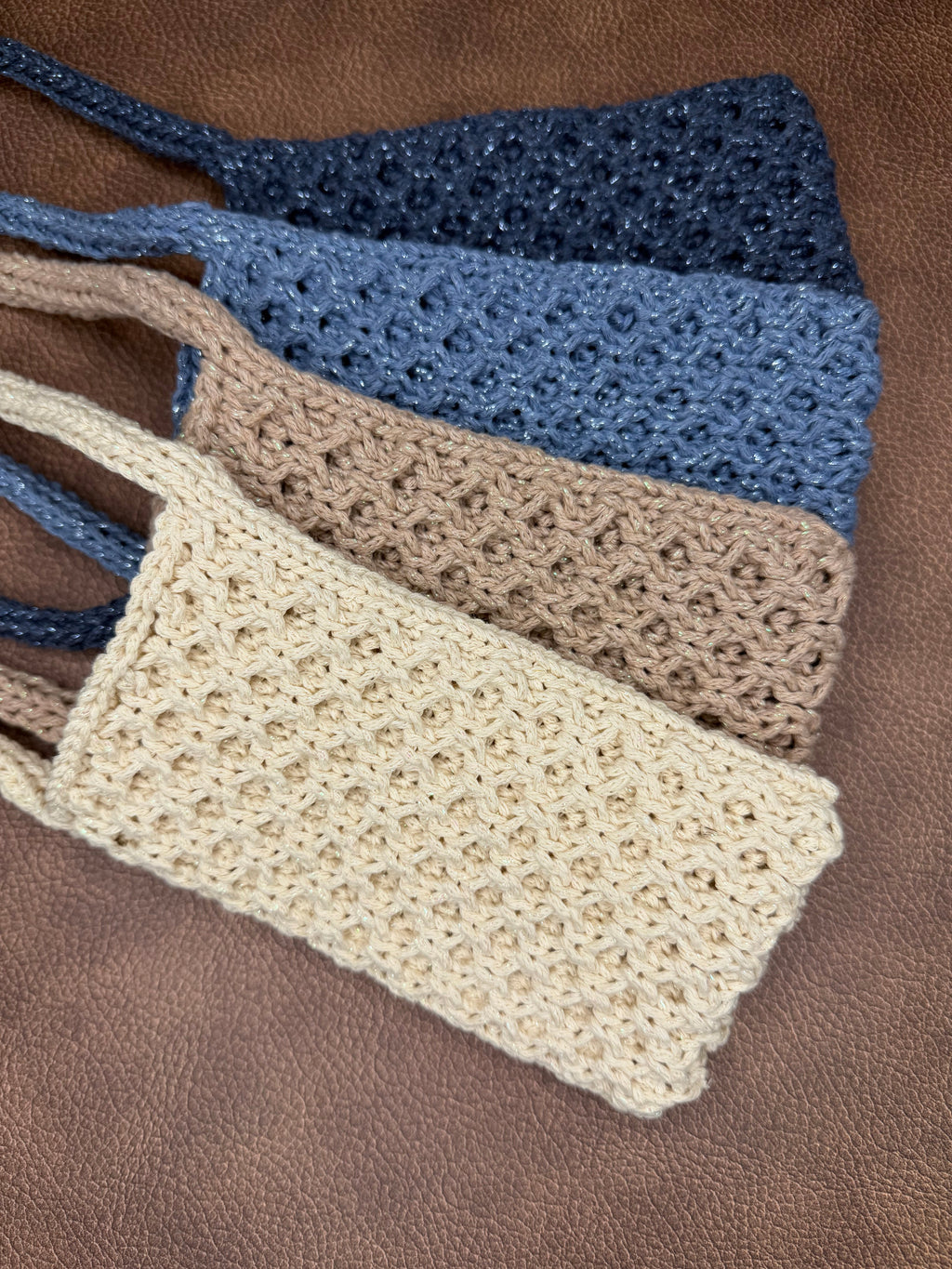 Mini Tasche gestrickt ✨