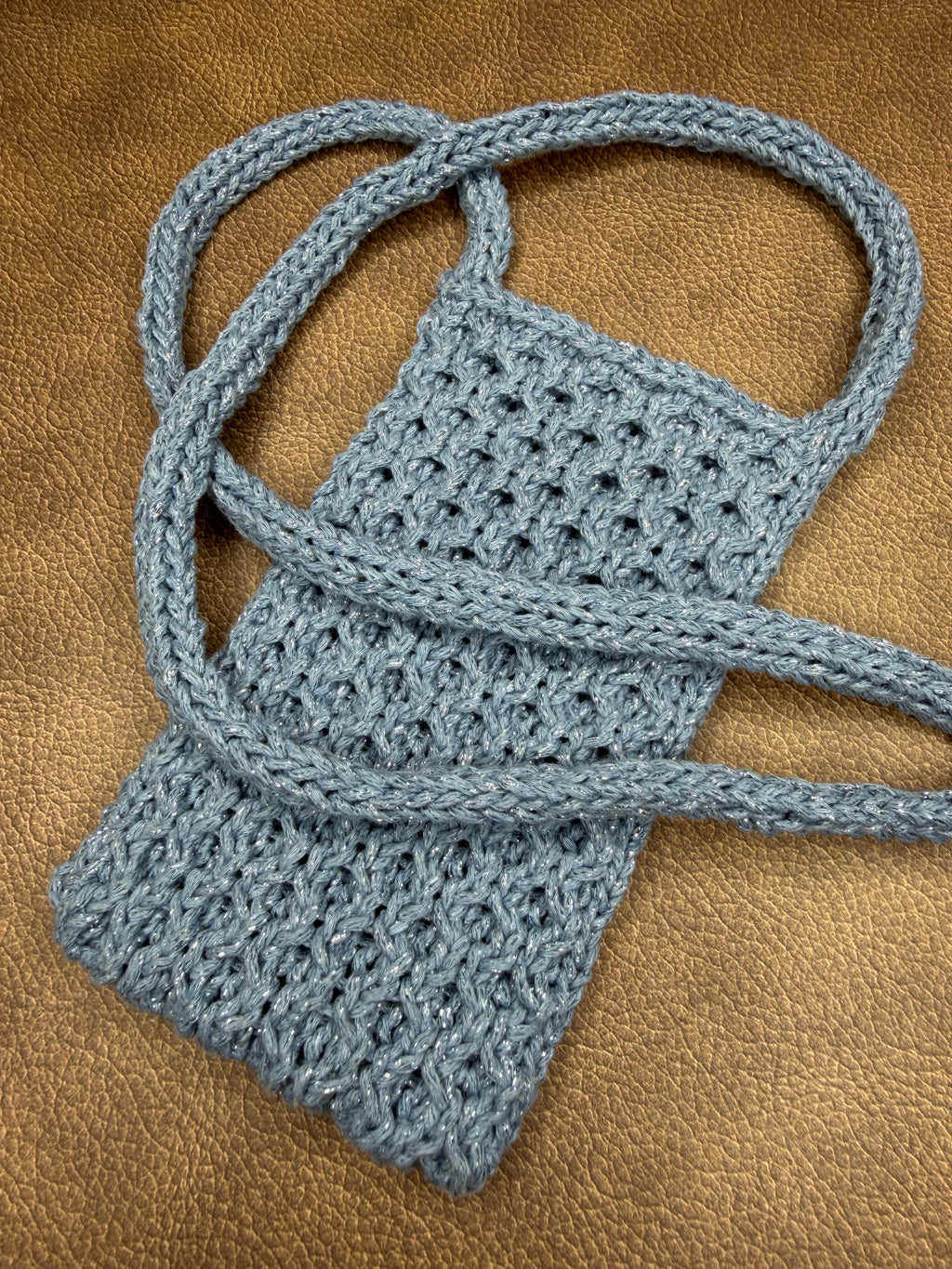Mini Tasche gestrickt ✨