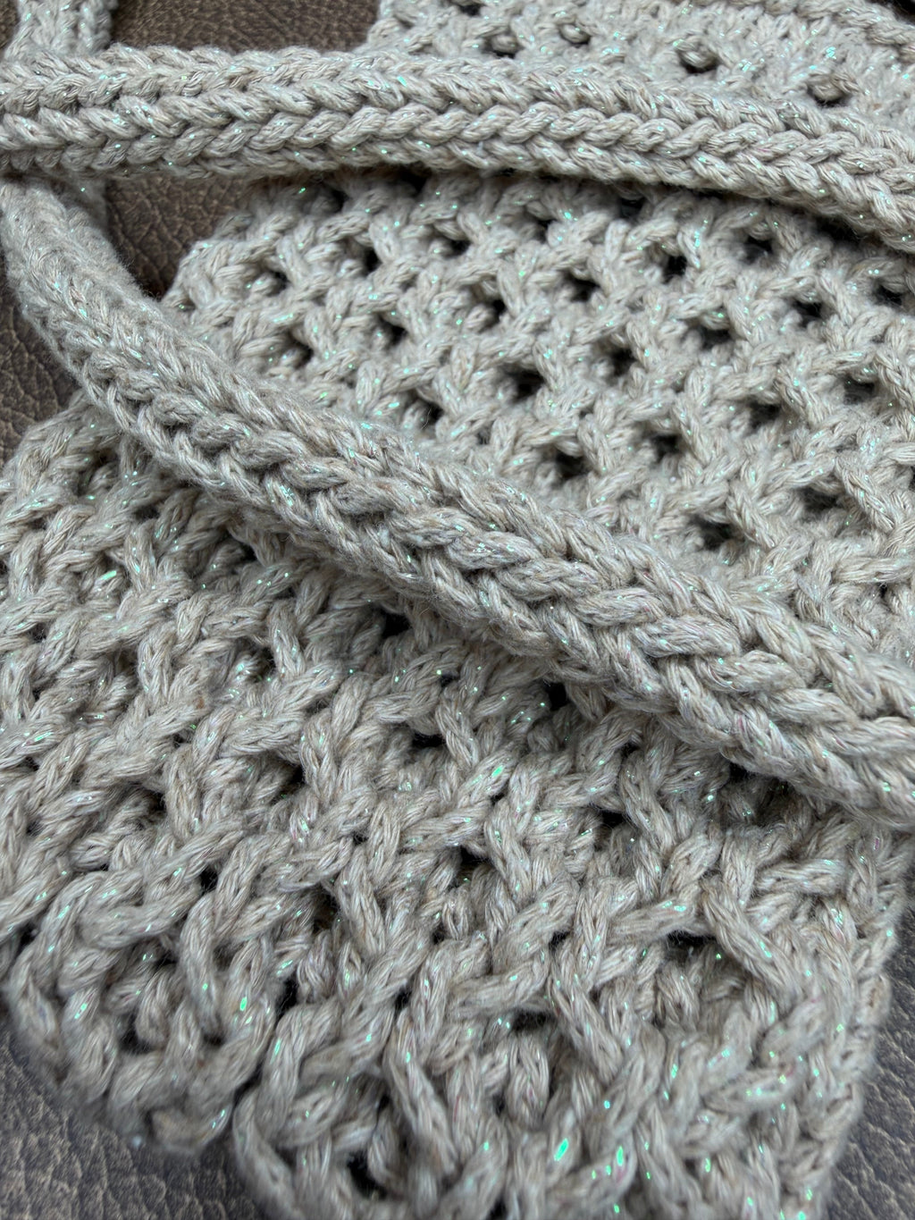 Mini Tasche gestrickt ✨