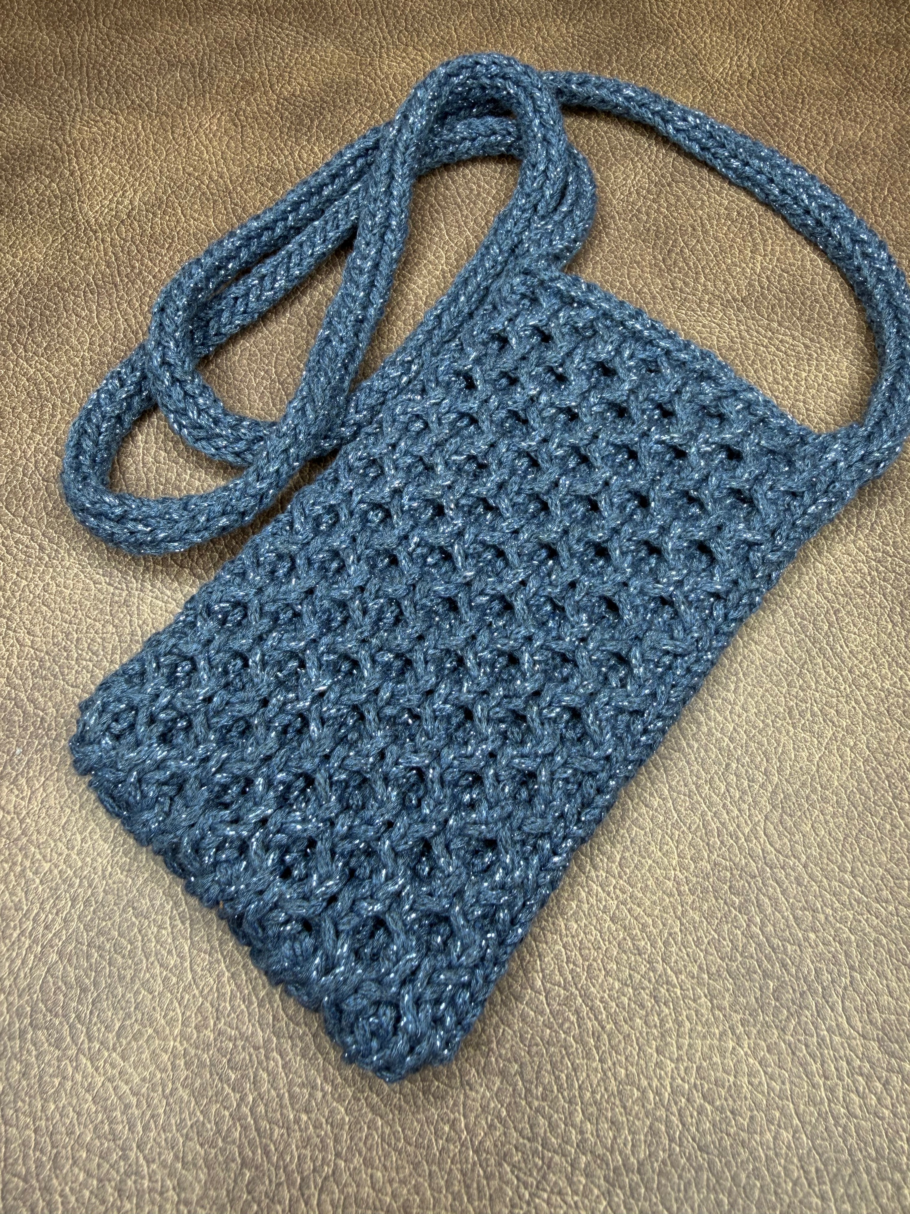 Mini Tasche gestrickt ✨